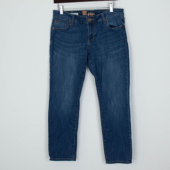 Kut from the Kloth Denim - Kut From The Kloth Womens Katy Boyfriend Petite Denim Jeans Size 6P Blue Casual
